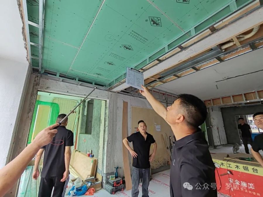Bwin必赢亚洲每月工地大巡检——看了工地再装修，，，，，，Bwin必赢亚洲工地经得起磨练！